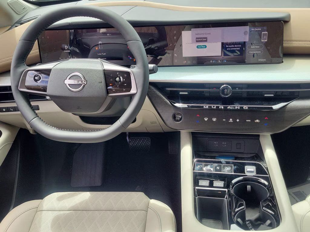 2026 Champagne Silver Metallic Nissan Murano Platinum AWD SUV