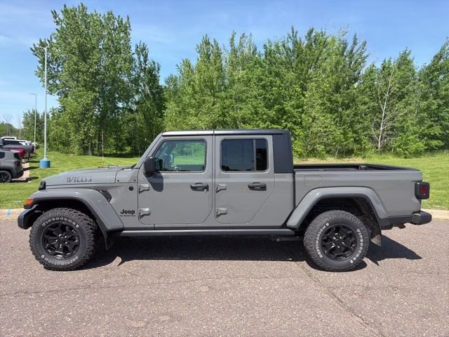2021 Sting-Gray Clearcoat Jeep Gladiator Willys 4X4 Truck