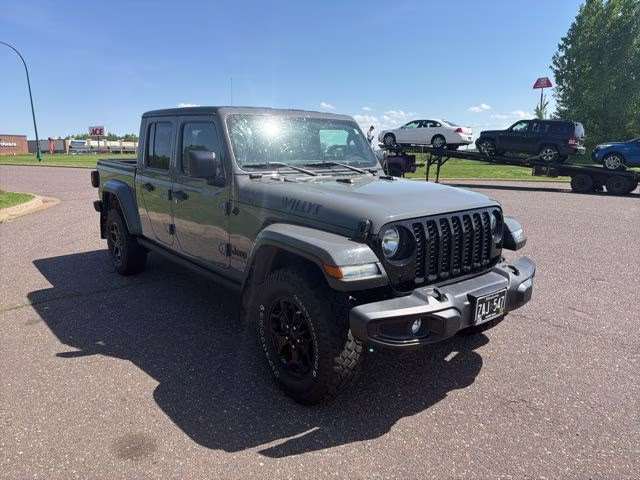 2021 Sting-Gray Clearcoat Jeep Gladiator Willys 4X4 Truck