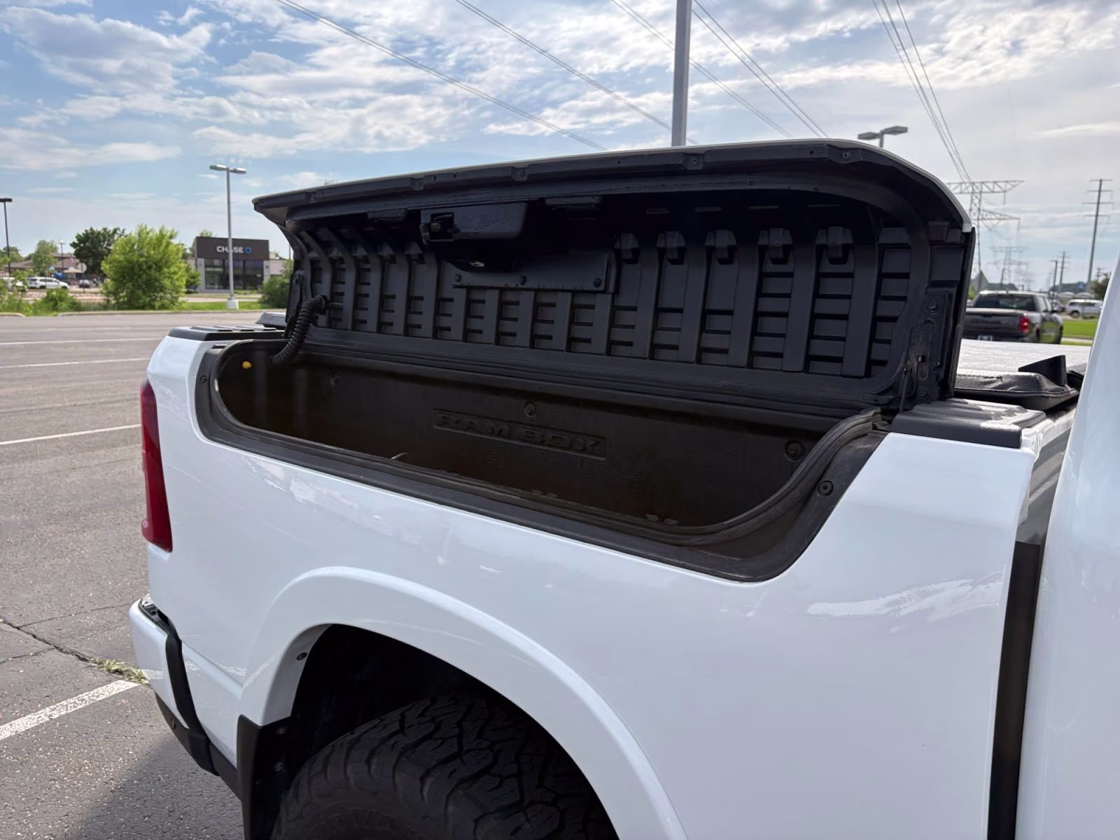 2025 Bright White Clearcoat Ram 1500 Tungsten 4X4 Truck