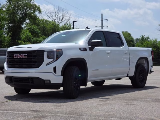 2026 Summit White GMC Sierra 1500 Elevation 4X4 Truck