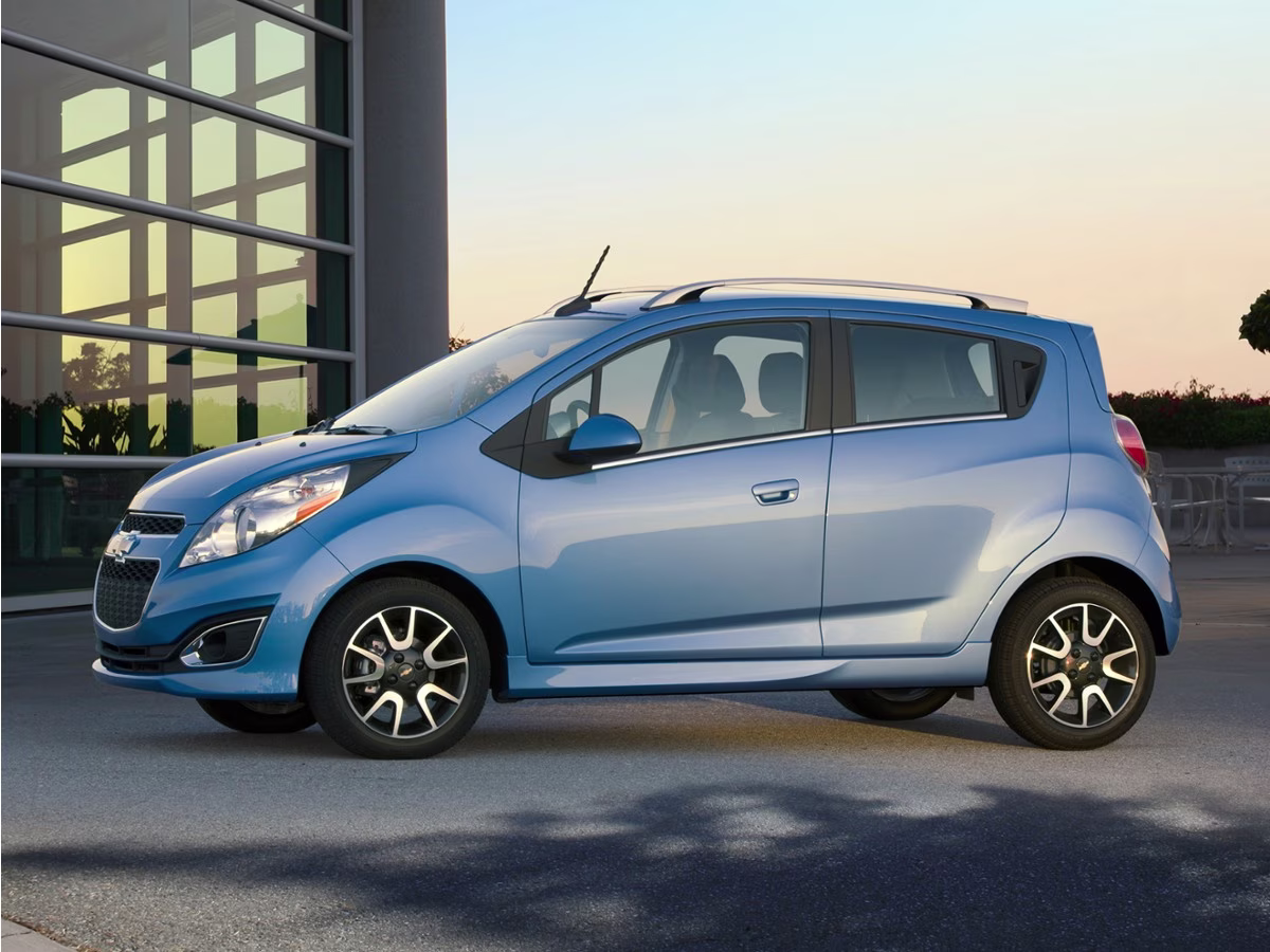 2013 Techno Pink Metallic Chevrolet Spark LS FWD Hatchback