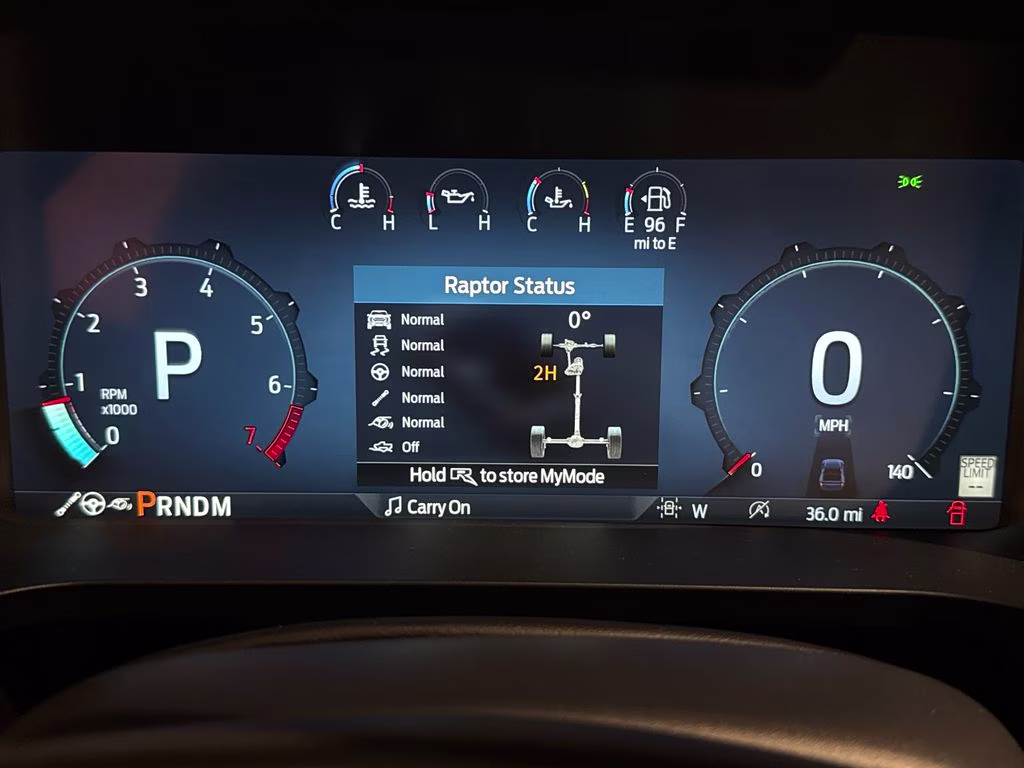 2026 Antimatter Blue Metallic Ford F-150 Raptor 4X4 Truck