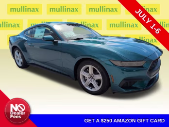 2026 Adriatic Blue Metallic Ford Mustang EcoBoost RWD Coupe