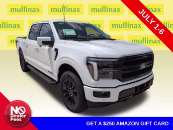 2026 White Metallic Ford F-150 Lariat 4X4 Truck