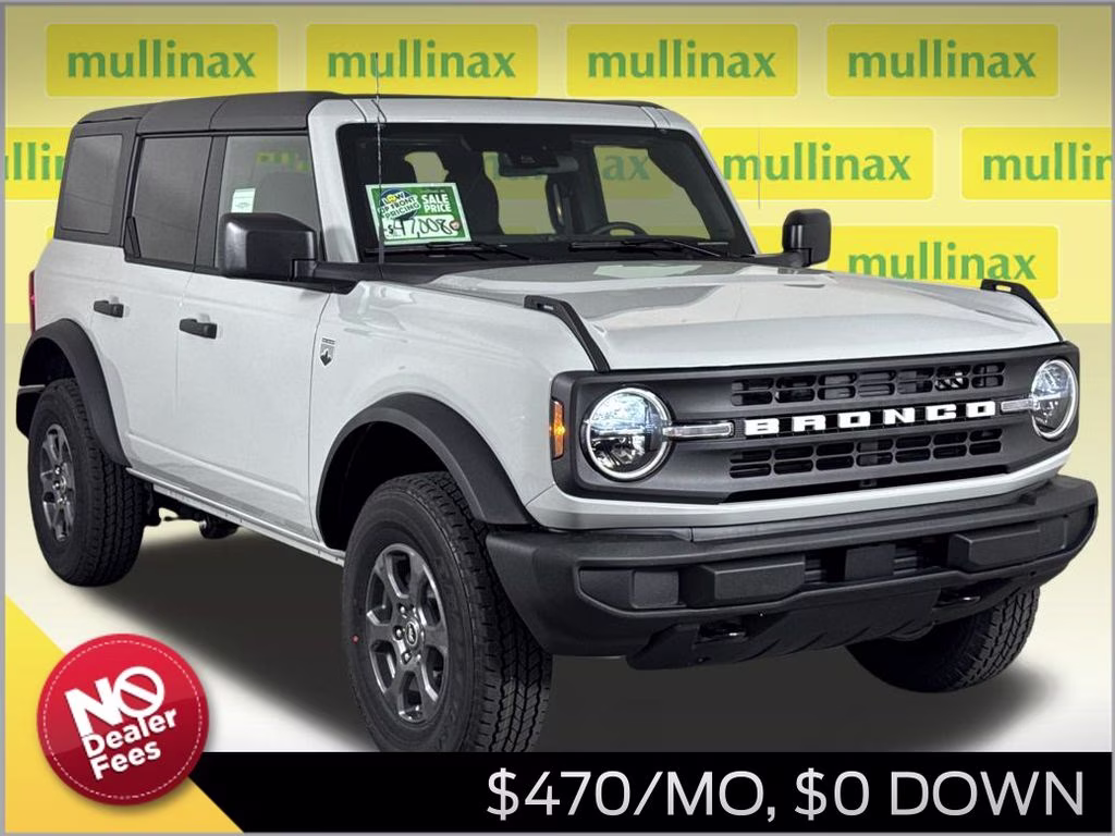 2026 Avalanche Gray Ford Bronco Big Bend 4X4 SUV