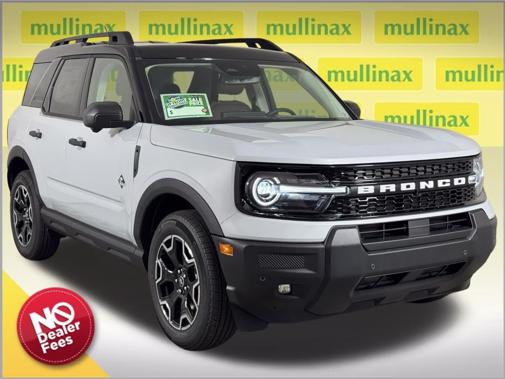 2026 Space White Metallic Ford Bronco Sport Outer Banks 4X4 SUV