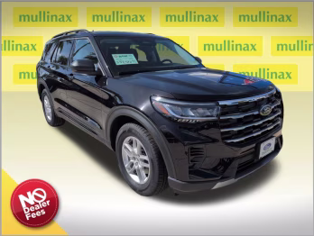 2026 Agate Black Metallic Ford Explorer Active RWD SUV