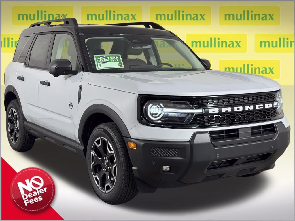 2026 Space White Metallic Ford Bronco Sport Outer Banks 4X4 SUV