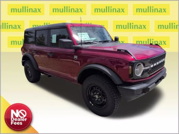 2026 Ruby Red Metallic Tinted Clearcoat Ford Bronco Big Bend 4X4 SUV