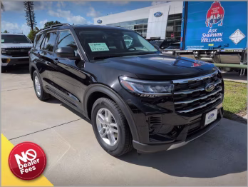 2026 Agate Black Metallic Ford Explorer Active RWD SUV