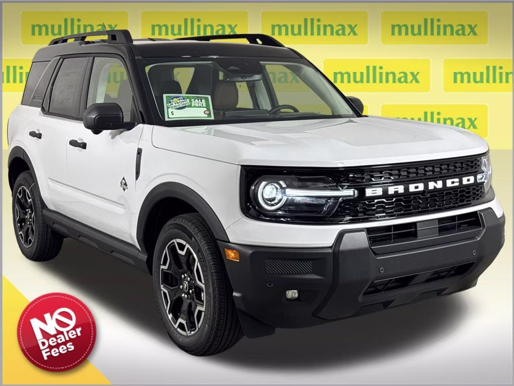 2026 Oxford White Ford Bronco Sport Outer Banks 4X4 SUV