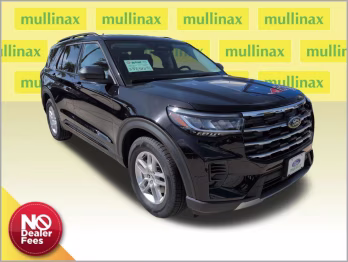 2026 Agate Black Metallic Ford Explorer Active RWD SUV
