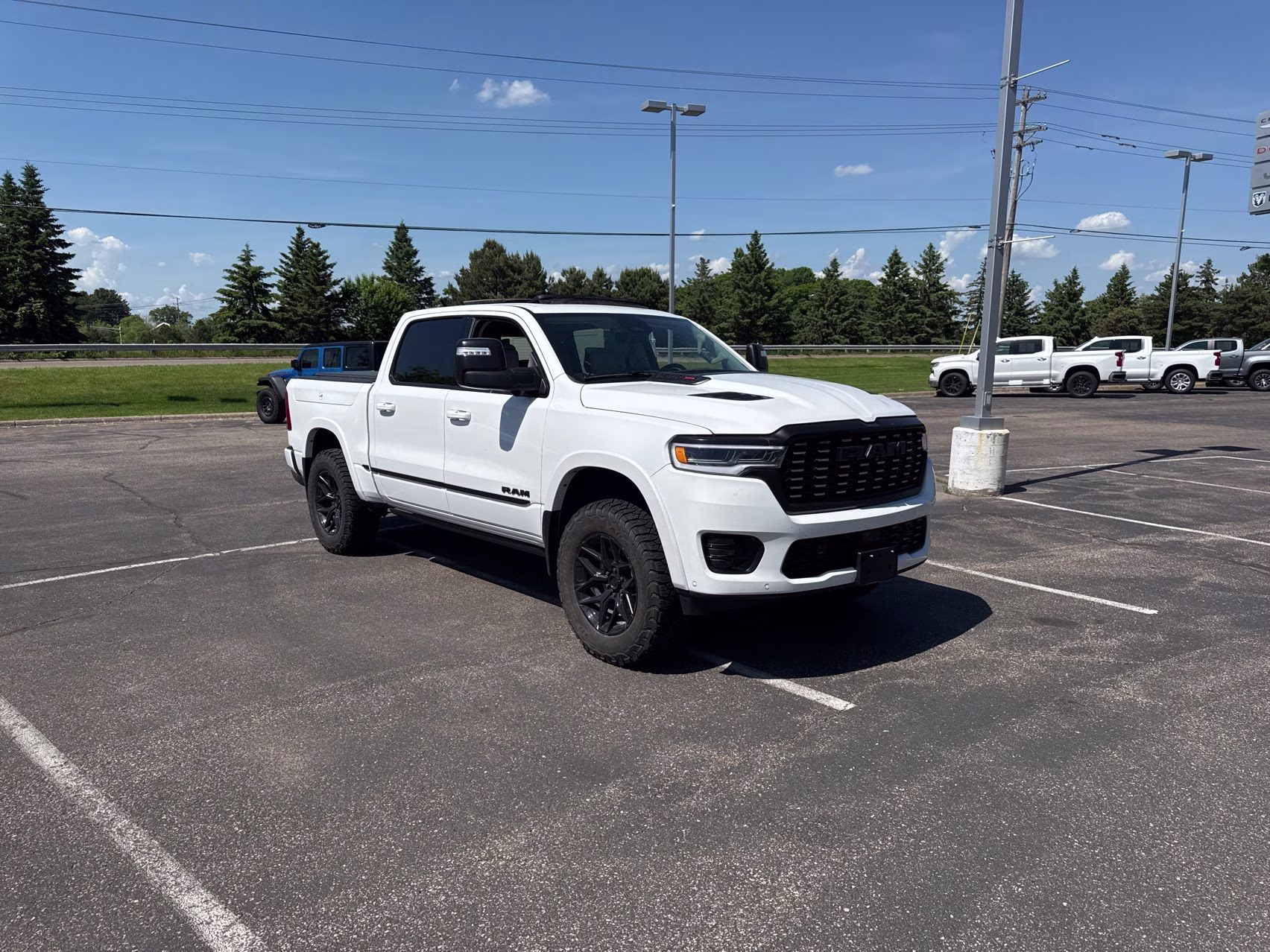 2025 Bright White Clearcoat Ram 1500 Tungsten 4X4 Truck