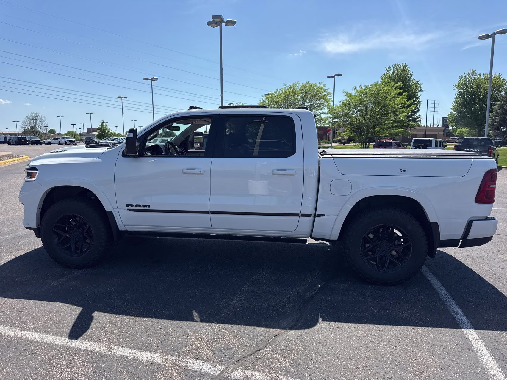 2025 Bright White Clearcoat Ram 1500 Tungsten 4X4 Truck