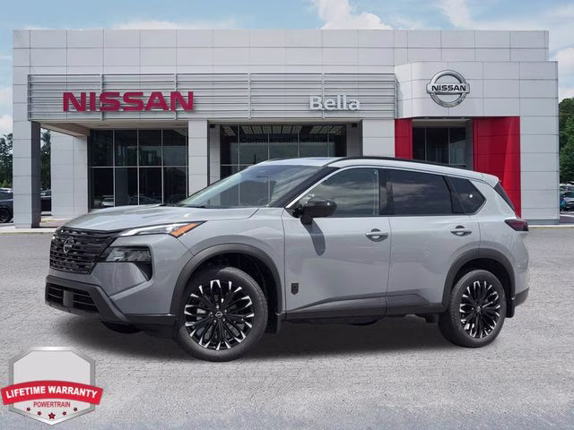2026 Boulder Gray Pearl Nissan Rogue Dark Armor FWD SUV