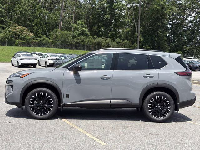 2026 Boulder Gray Pearl Nissan Rogue Dark Armor FWD SUV