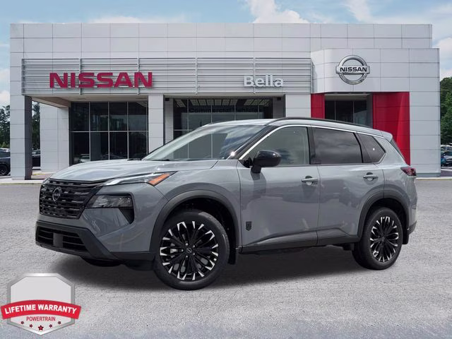 2026 Boulder Gray Pearl Nissan Rogue Dark Armor FWD SUV