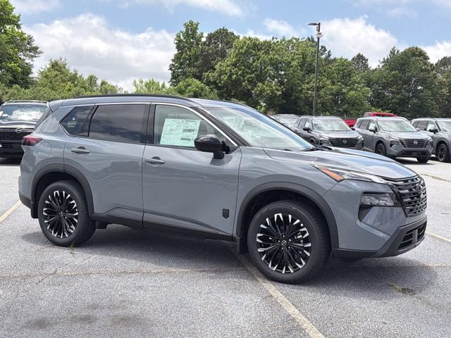 2026 Boulder Gray Pearl Nissan Rogue Dark Armor FWD SUV