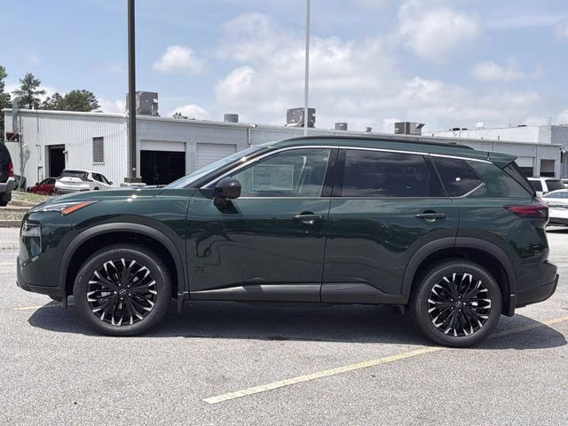 2026 Obsidian Green Nissan Rogue Dark Armor FWD SUV