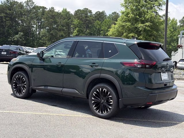 2026 Obsidian Green Nissan Rogue Dark Armor FWD SUV