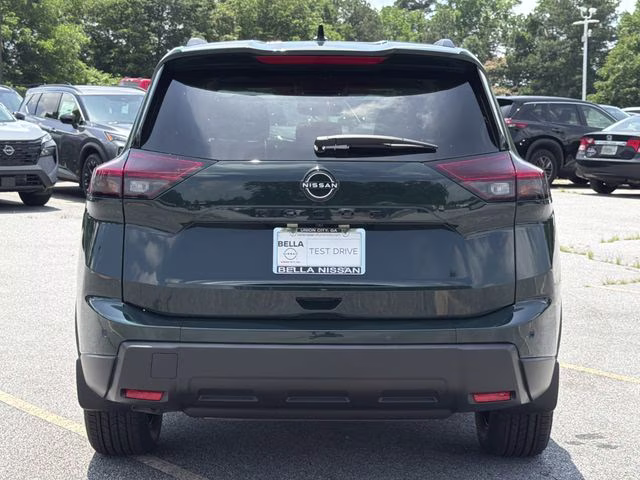 2026 Obsidian Green Nissan Rogue Dark Armor FWD SUV
