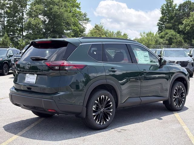 2026 Obsidian Green Nissan Rogue Dark Armor FWD SUV
