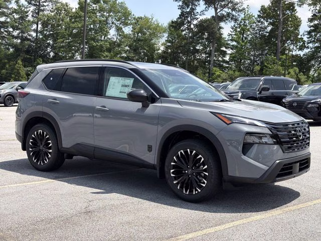 2026 Boulder Gray Pearl Nissan Rogue Dark Armor FWD SUV