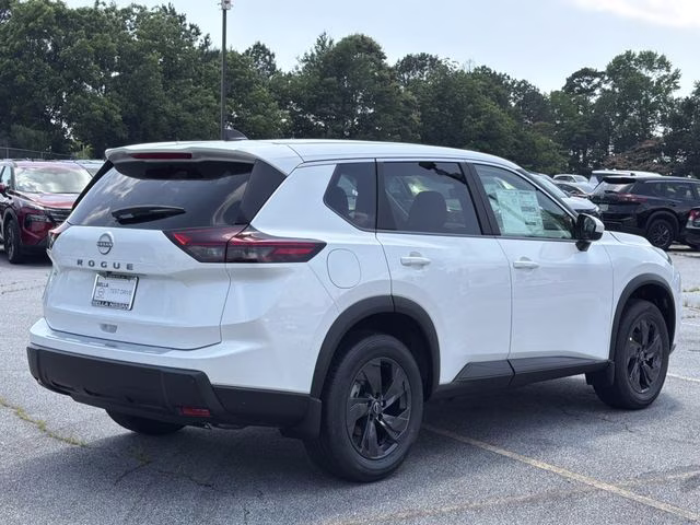 2026 Everest White Pearl Tricoat Nissan Rogue SV FWD SUV