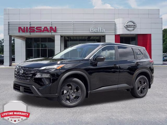 2026 Super Black Nissan Rogue SV AWD SUV