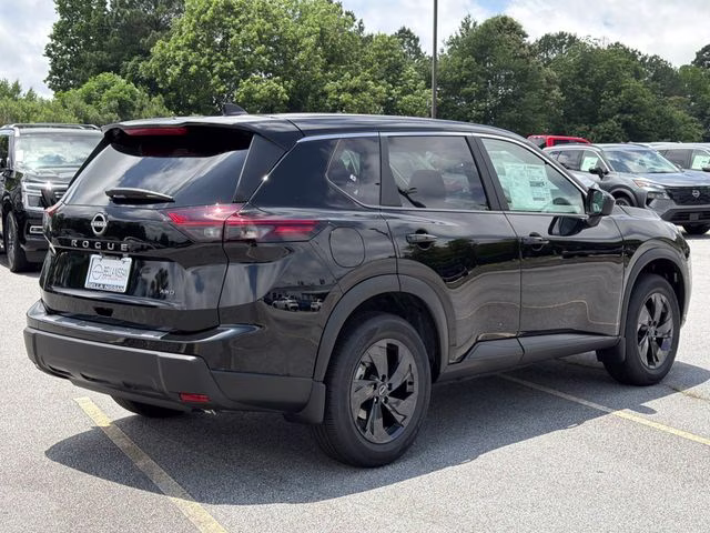2026 Super Black Nissan Rogue SV AWD SUV