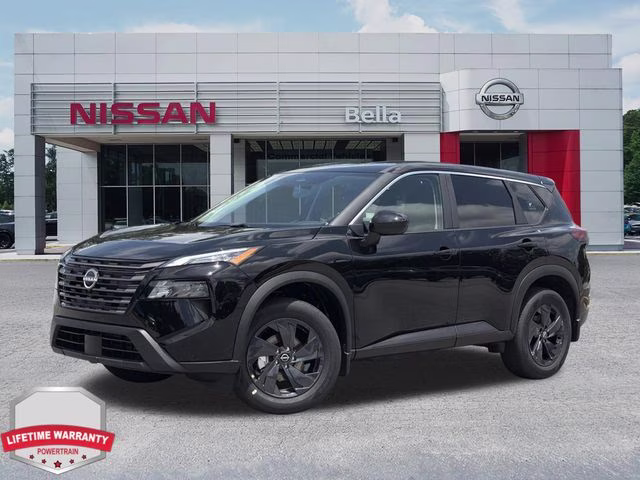 2026 Super Black Nissan Rogue SV AWD SUV
