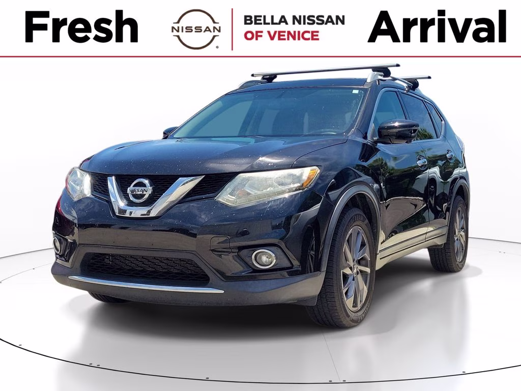 2016 Magnetic Black Nissan Rogue SL AWD SUV