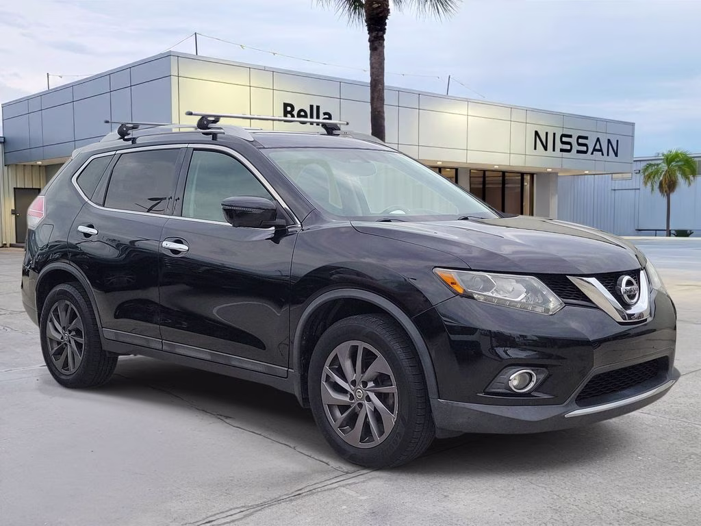 2016 Magnetic Black Nissan Rogue SL AWD SUV