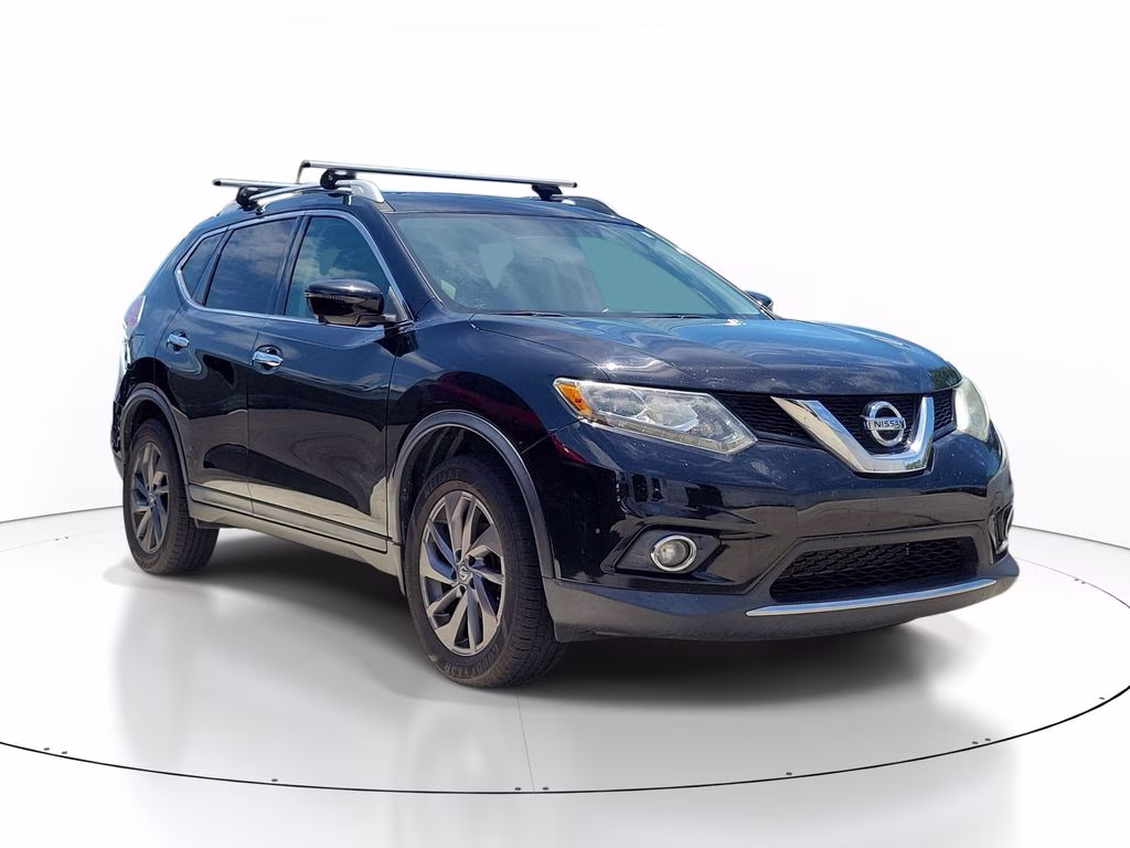 2016 Magnetic Black Nissan Rogue SL AWD SUV