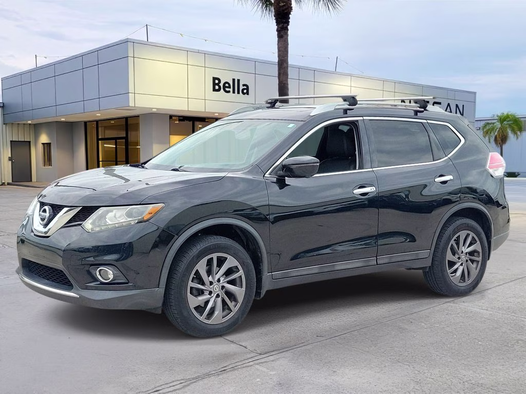 2016 Magnetic Black Nissan Rogue SL AWD SUV