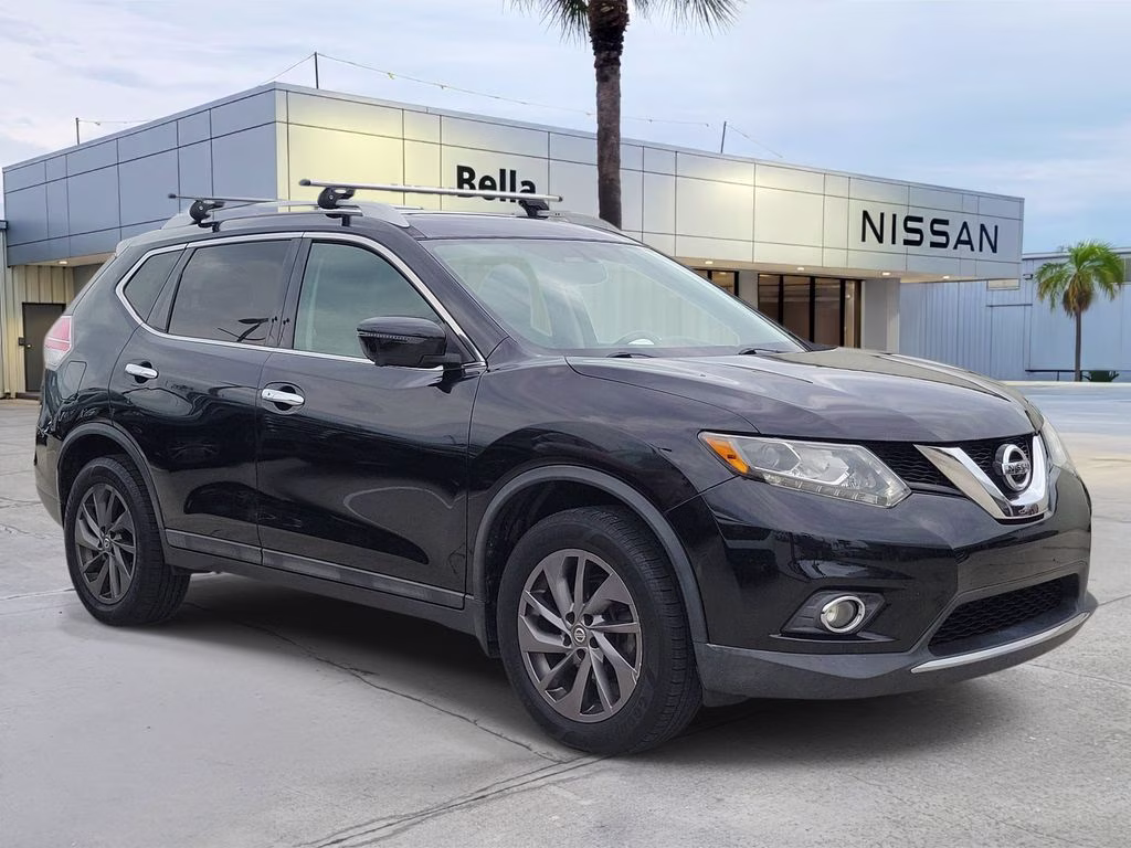 2016 Magnetic Black Nissan Rogue SL AWD SUV