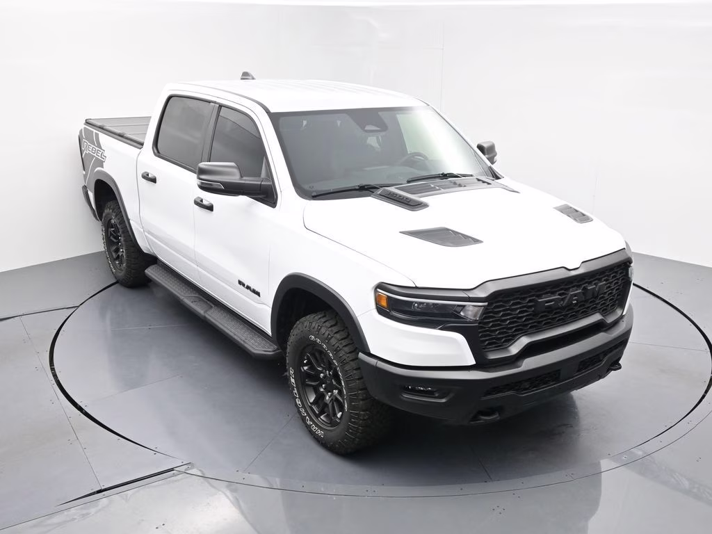 2026 Bright White Clearcoat Ram 1500 Rebel 4X4 Truck