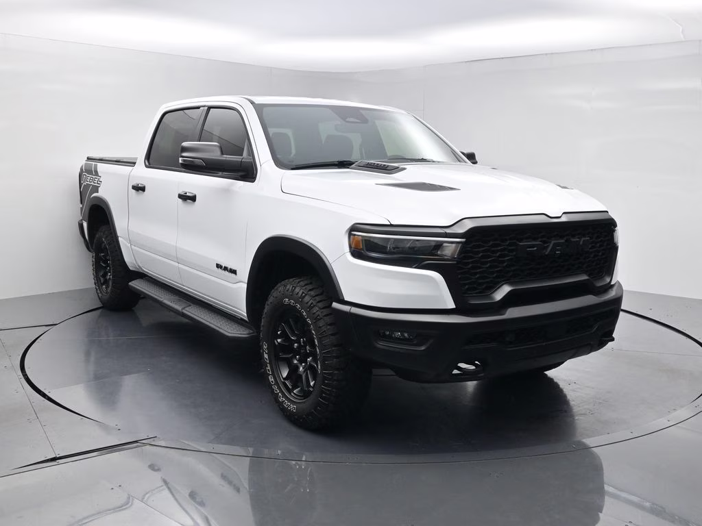 2026 Bright White Clearcoat Ram 1500 Rebel 4X4 Truck