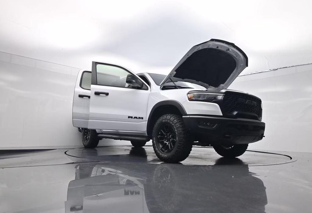 2026 Bright White Clearcoat Ram 1500 Rebel 4X4 Truck