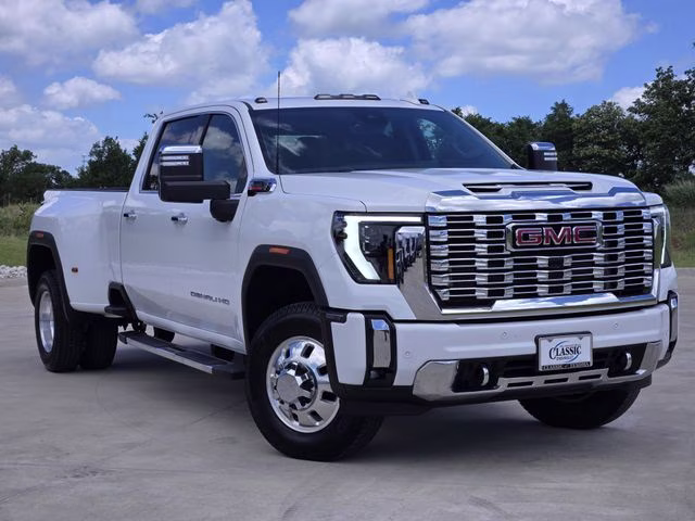 2025 Summit White GMC Sierra 3500HD Denali 4X4 Truck