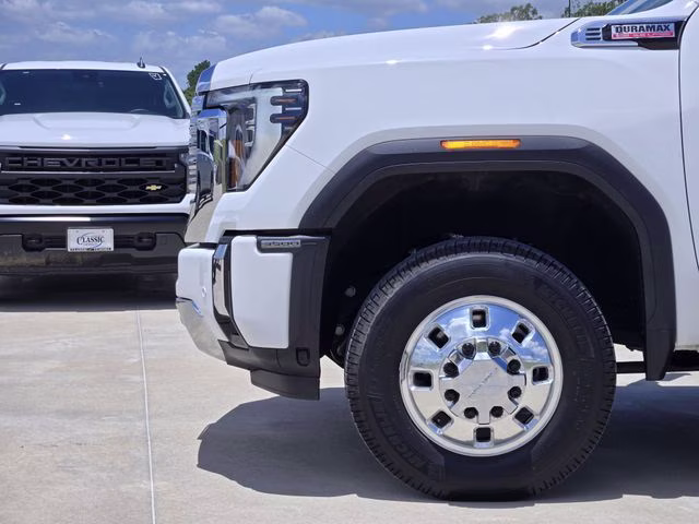 2025 Summit White GMC Sierra 3500HD Denali 4X4 Truck