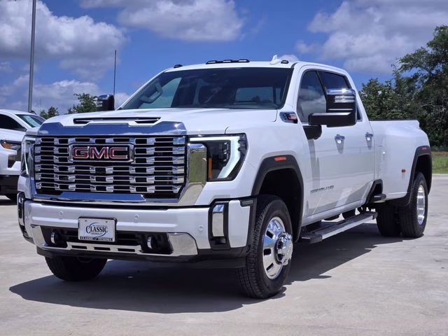 2025 Summit White GMC Sierra 3500HD Denali 4X4 Truck