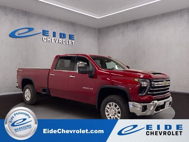 2026 Radiant Red Tintcoat Chevrolet Silverado 3500HD LTZ 4X4 Truck