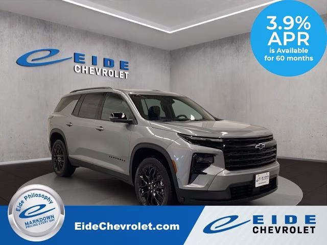 2026 Sterling Gray Metallic Chevrolet Traverse LT AWD SUV