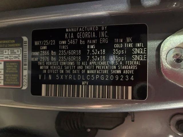 2023 Everlasting Silver Kia Sorento X-Line S AWD SUV