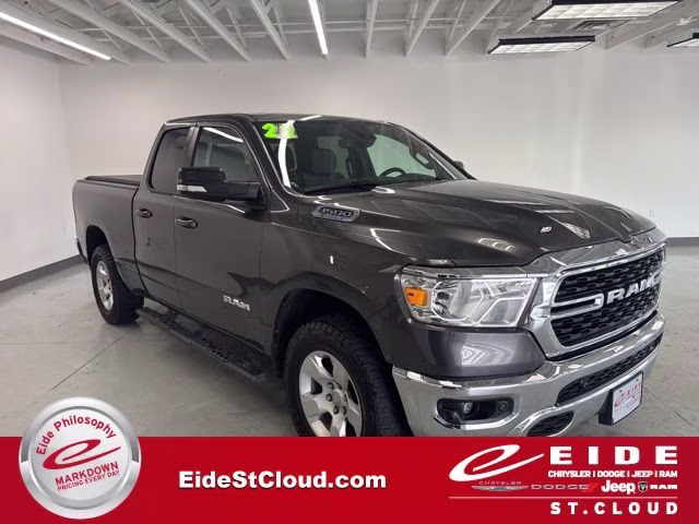 2022 RAM 1500 Big Horn/Lone Star 4x4 Quad Cab 6'4's photo