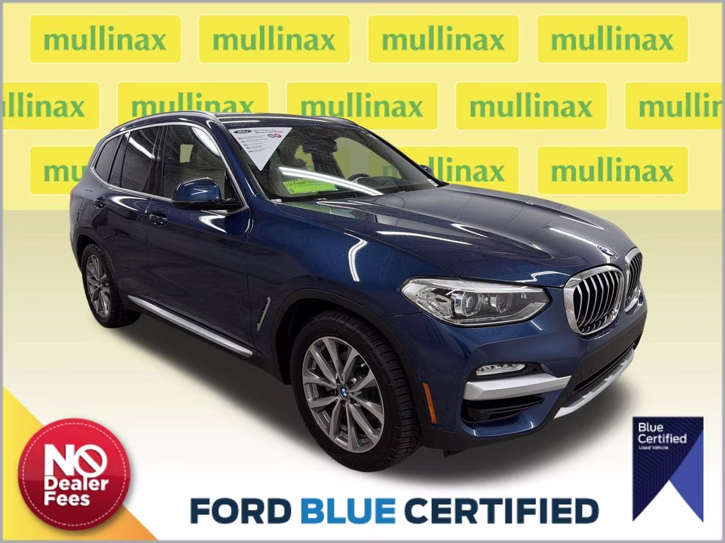 2019 Phytonic Blue Metallic BMW X3 xDrive30i AWD SUV