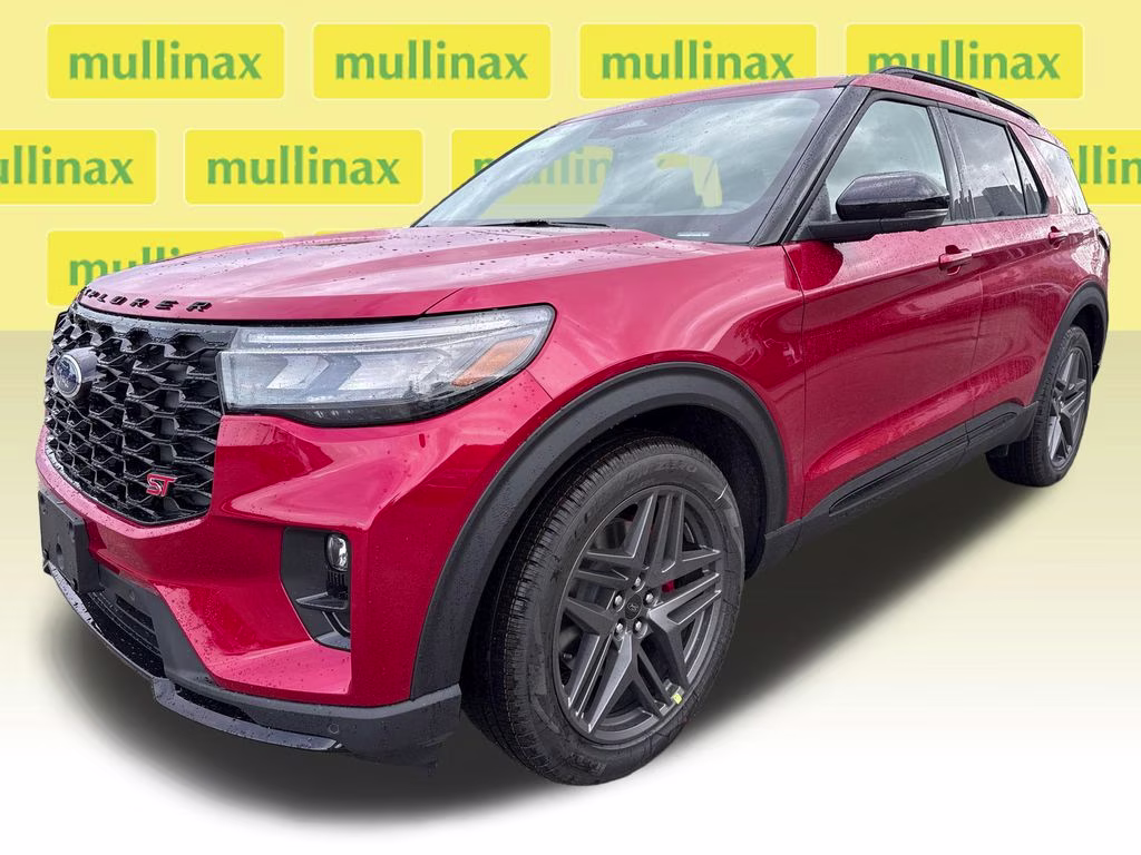 2026 Rapid Red Metallic Tinted Clearcoat Ford Explorer ST 4X4 SUV