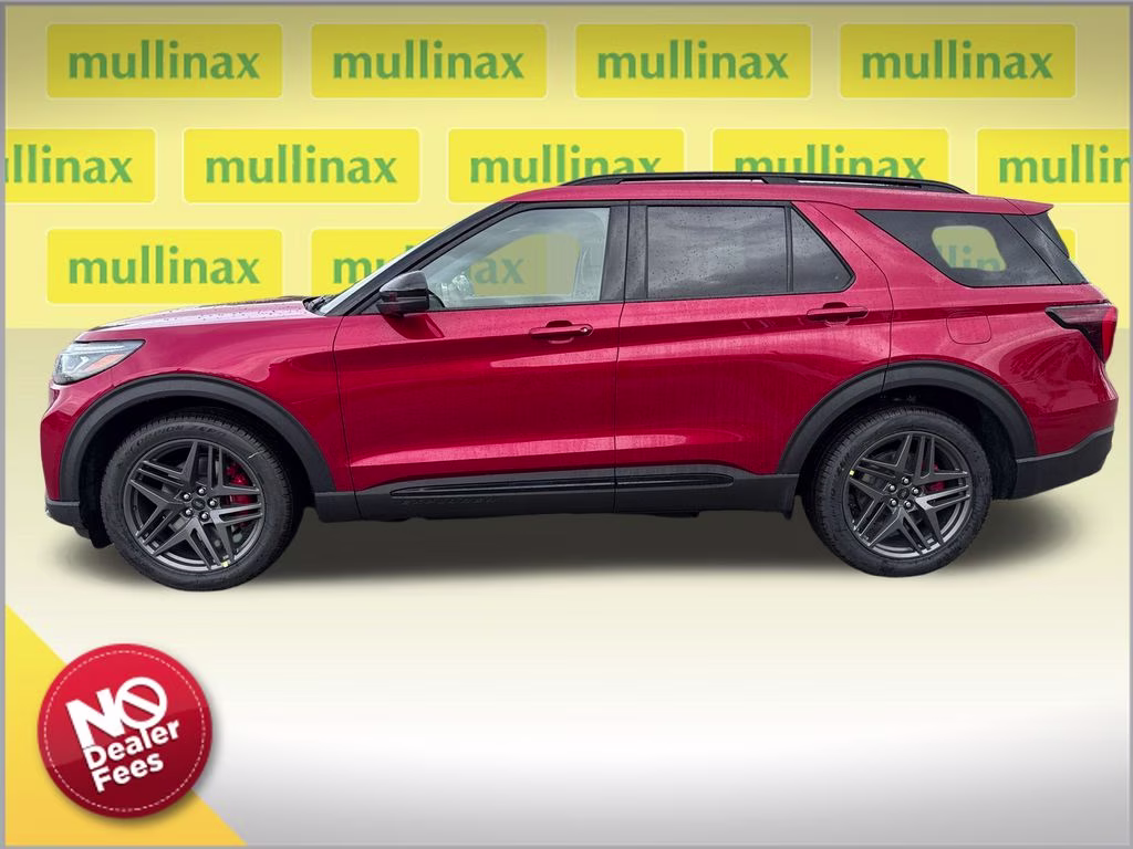 2026 Rapid Red Metallic Tinted Clearcoat Ford Explorer ST 4X4 SUV
